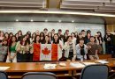夏于其敏校友 攜加拿大10所大學師生返母校 參加華語研習營再續銘傳情