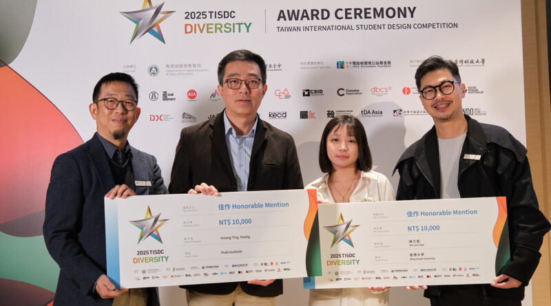 教育部TISDC台灣國際學生創意設計大賽 銘傳建築奪佳績