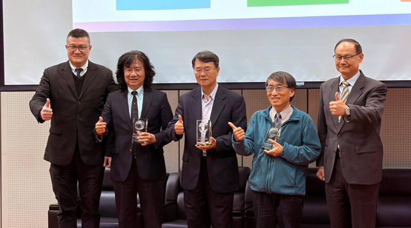 2025臺灣災害管理研討會 銘傳設計學院洪啟東院長獲頒傑出貢獻獎