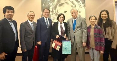 余湘校友捐贈二千萬元 挹助母校興建電扶梯