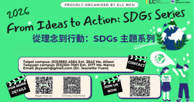 Ming Chuan University English Language Centre Launches “From Ideas to Action: SDGs Series”