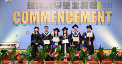 多國駐台使節聚銘傳 祝賀501位境外生畢業