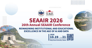 SEAAIR國際研討會在銘傳 10/19聚焦AI與高教未來